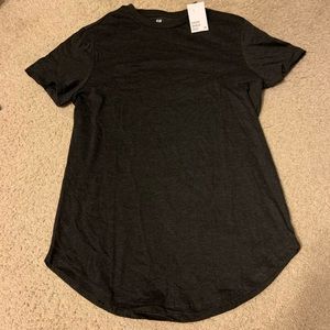 H&M Curved Hem Long Fit T-Shirts